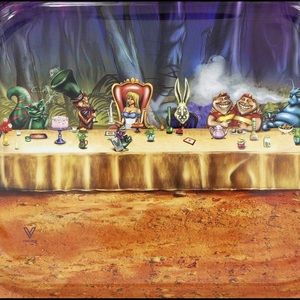 Madhatter / Alice in Wonderland high quality tray.